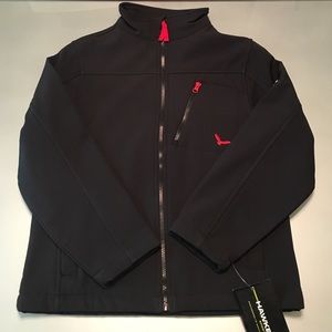 NWT: Hawke & Co. Cadet Collar Full Zipper Jacket